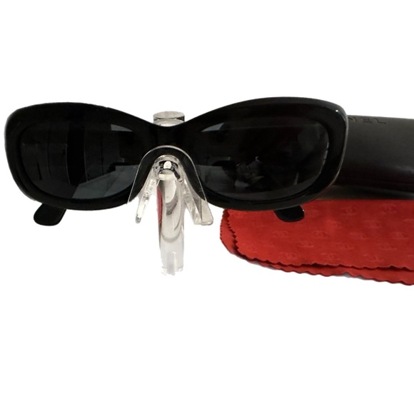 CHANEL Quilted Sunglasses 5094 Black 53MM - Picture 4 of 7